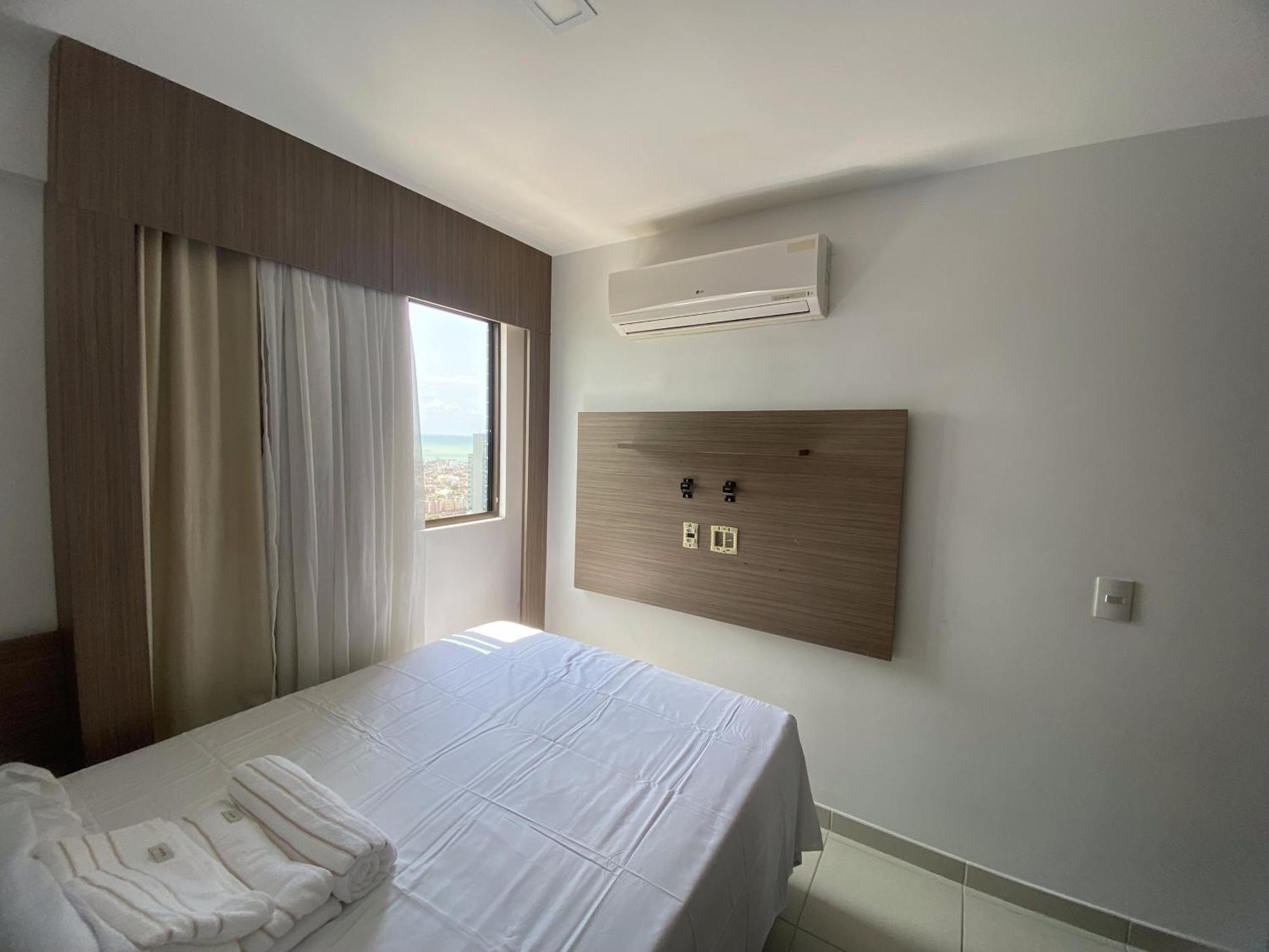Flat Beach Class Excelsior - Em Frente Ao Shopping Riomar ريسيفي المظهر الخارجي الصورة