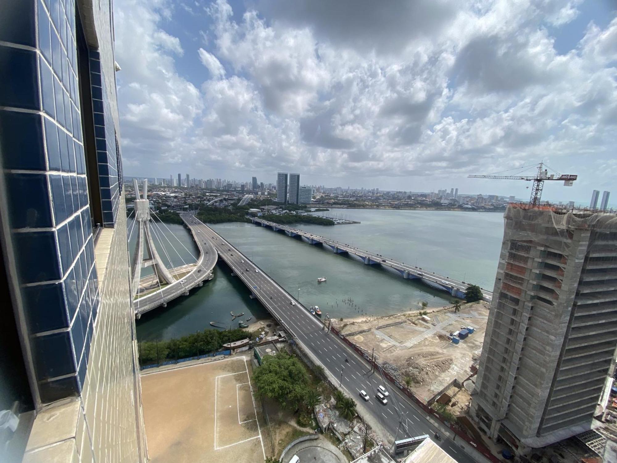 Flat Beach Class Excelsior - Em Frente Ao Shopping Riomar ريسيفي المظهر الخارجي الصورة