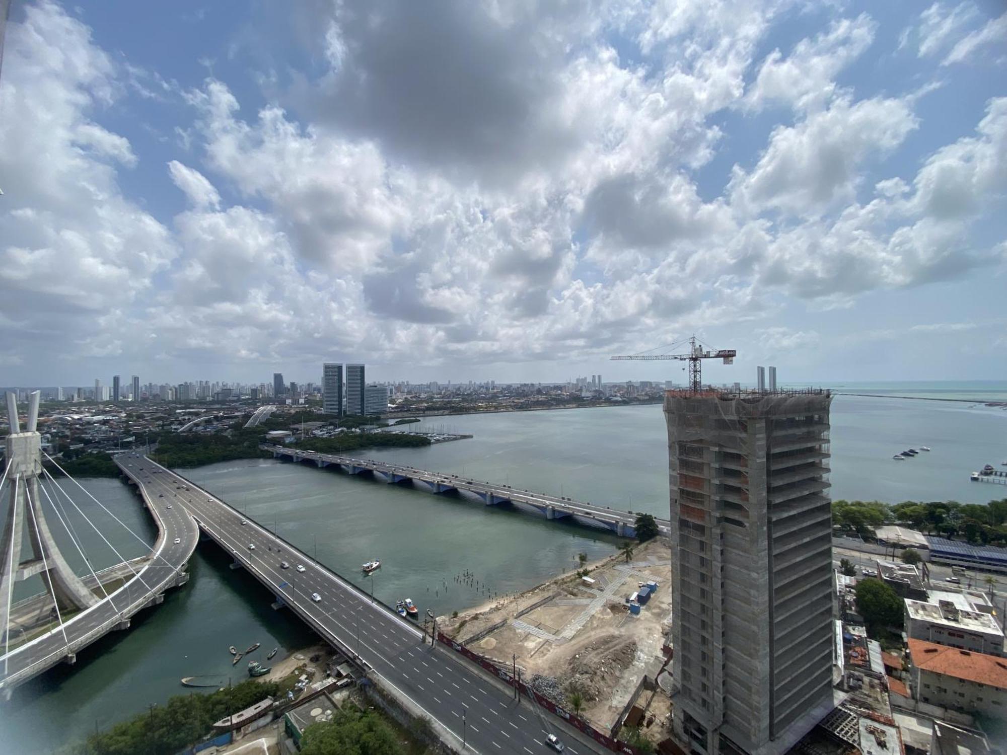 Flat Beach Class Excelsior - Em Frente Ao Shopping Riomar ريسيفي المظهر الخارجي الصورة