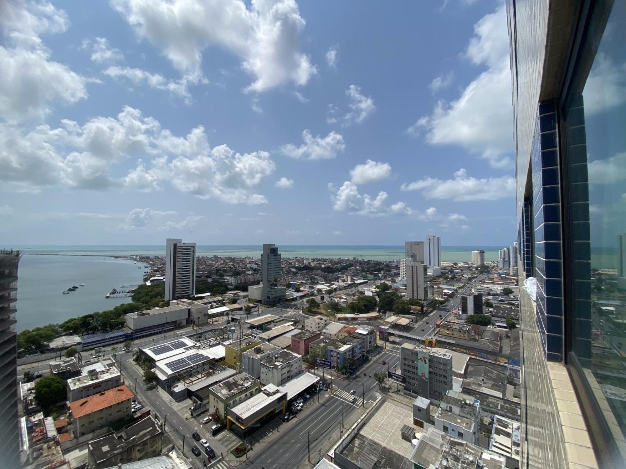 Flat Beach Class Excelsior - Em Frente Ao Shopping Riomar ريسيفي المظهر الخارجي الصورة
