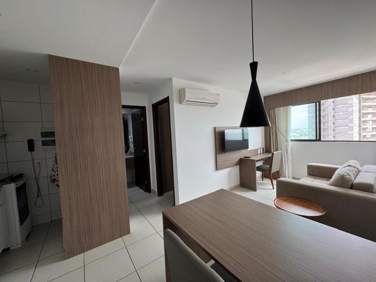 Flat Beach Class Excelsior - Em Frente Ao Shopping Riomar ريسيفي المظهر الخارجي الصورة